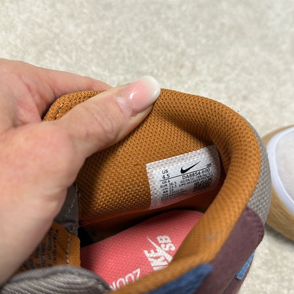 Nike SB Blazer Mid Mosaic - Wine Blue Pink - DA8854-600 Never worn. No box - Picture 7 of 10